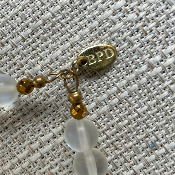 Womens Betsey Pittard Beaded Tassel Necklace - Picture 5 of 5